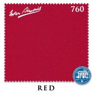 Производство столов - Сукно бильярдное - Сукно Iwan Simonis 760 Red